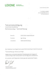 Expertenausbildung Technik & Planung
